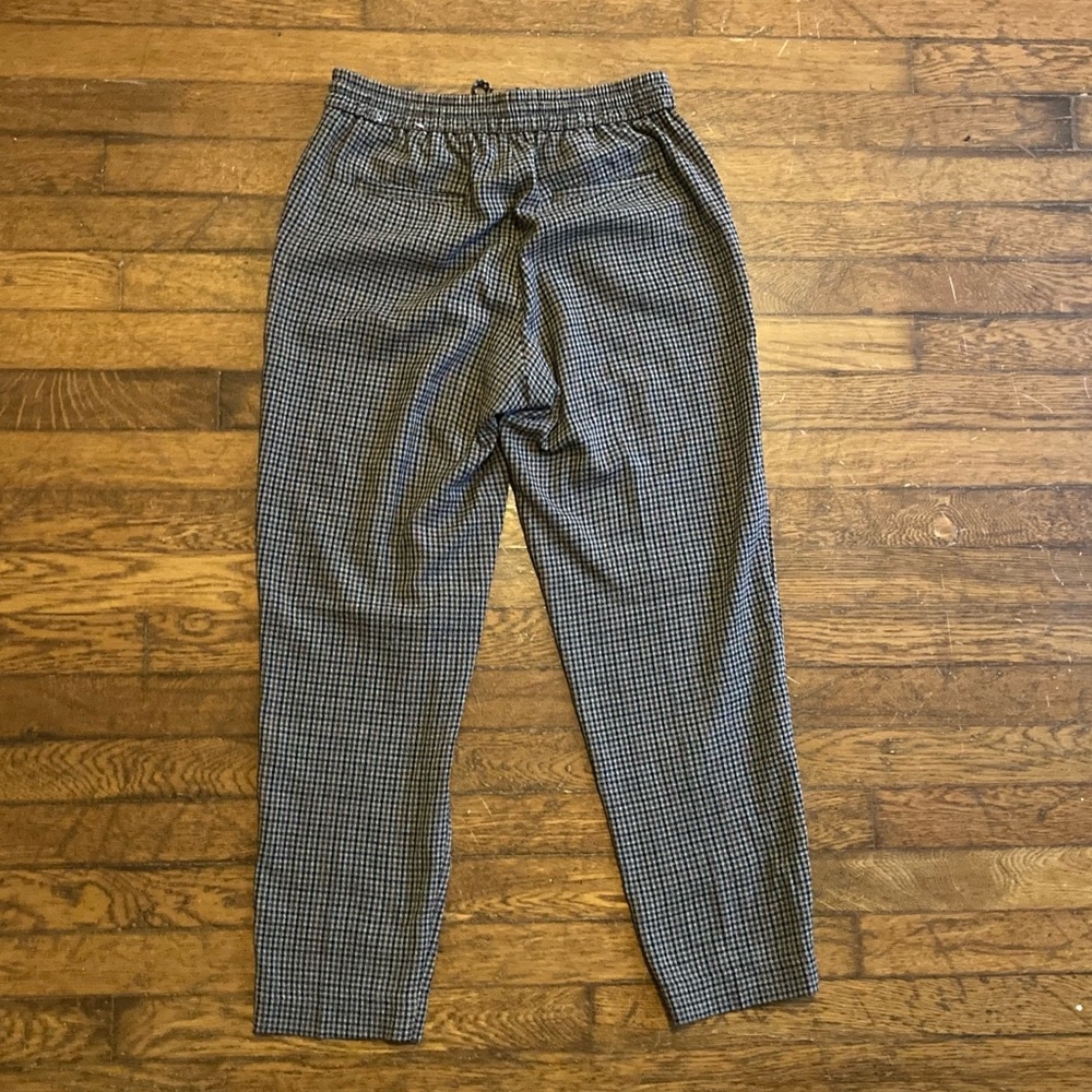 Express Houndstooth Ankle Drawstring Pants - Picture 5 of 9